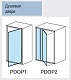 Ravak Душевая дверь в нишу PDOP1-90 Transparent, профиль белый – фотография-8