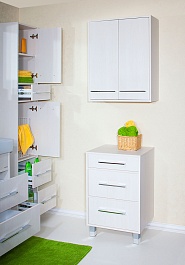 Бриклаер Шкаф навесной Чили 62 светлая лиственница – фотография-2