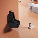 Ceruttispa Унитаз подвесной Oglio Aria MB CT9239 черный матовый – картинка-25