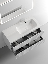 Sancos Тумба под раковину Snob T 100 R bianco SNT100RW – фотография-8