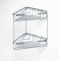 Bemeta Полочка-решётка двухуровневая угловая Cytro 102308132