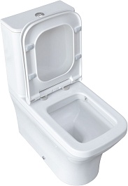 Allen Brau Унитаз напольный Infinity 4.21012.20 белый глянец – фотография-22