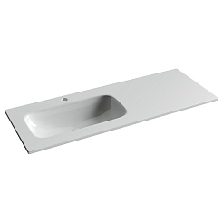 Sancos Тумба с раковиной Folk 120 L grey soft раковина Grace 121 L CN7020 – фотография-5