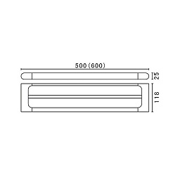 Art&Max Полотенцедержатель Platino AM-3948AL – фотография-2