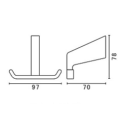 Art&Max Крючок Techno AM-4186B – фотография-2