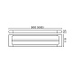 Art&Max Полотенцедержатель Platino AM-3948AL – фотография-4