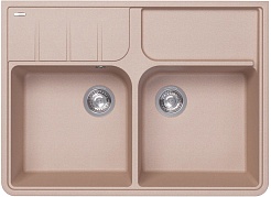 Florentina Мойка кухонная Вилладжио 900 песочная – фотография-1