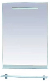 Misty Зеркало для ванной Джулия 50 голубое – фотография-1