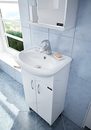 СанТа Тумба с раковиной Уют 45 – фотография-3