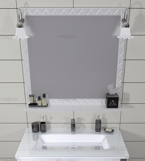 СанТа Зеркало Калипсо 80 свет – картинка-3