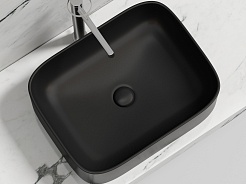 Ceramicanova Мебельная раковина Element 50 CN6052MB чёрный матовый – фотография-3