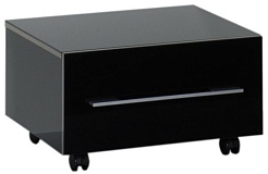 Aquanet Тумба подкатная "Верона 58" черная – фотография-1