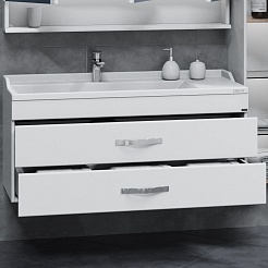 СанТа Мебель для ванной Виктория 120 NEW подвесная – фотография-5