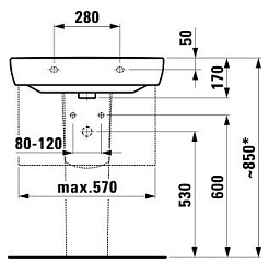 Laufen Раковина Pro 1895.3 – фотография-3