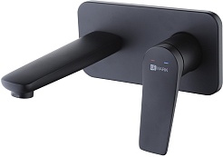 Lemark Смеситель для раковины чаши Bronx LM3726BL встраиваемый черный – фотография-2