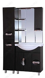 Misty Пенал для ванной Глория L венге с б/к – фотография-2