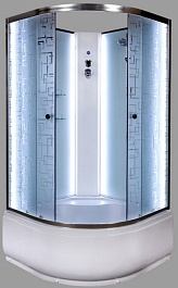 DTO Душевая кабина ЕМ4510 N (без крыши) LED – фотография-1