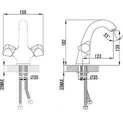 Iddis Смеситель Praktic Plus PRPSB00i01 для раковины – фотография-2