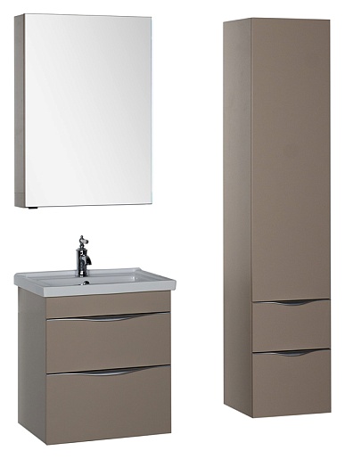 Aquanet Мебель для ванной "Эвора 60" капучино – фотография-4