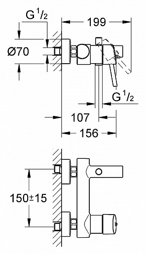 Grohe Смеситель "Concetto 32211001" – фотография-4
