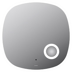 Am.Pm Зеркало Func 65 с подсветкой и увеличительным зеркальцем – фотография-1