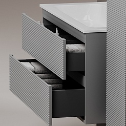 Sancos Тумба под раковину Folk 100 R grey soft – фотография-5