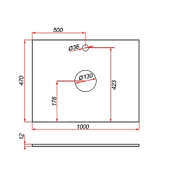 Зов Тумба под раковину Валенсия 100 подвесная зеленый тростник/столешница белая – фотография-7