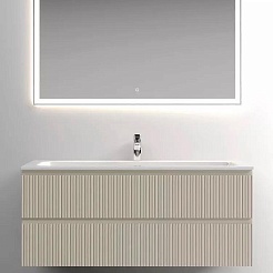 Sancos Мебель для ванной Snob T 120 beige soft – фотография-3