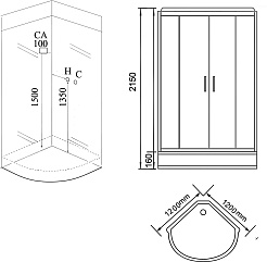 Grossman Душевая кабина GR-142 – фотография-3