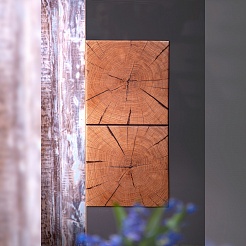 Бриклаер Тумба с раковиной Форест 100 дуб золотой/антрацит – фотография-3