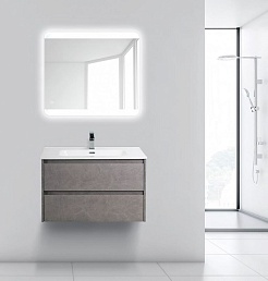 BelBagno Тумба с раковиной KRAFT 900 Pietra Grigio – фотография-4