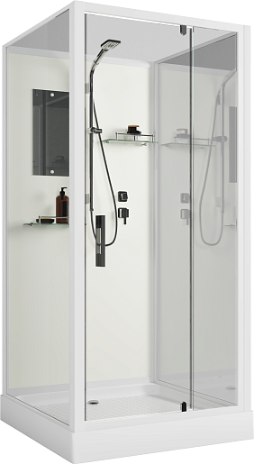 Niagara Душевая кабина Standart ST80/15Q/BK – фото-1
