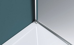 BelBagno Душевая дверь в нишу 80/195 KRAFT-B-12-60/20-C-Cr-L – фотография-2