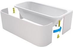 Excellent Экран для ванны Arana – фотография-2