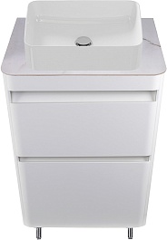 Style Line Мебель для ванной напольная Атлантика 60, антискрейч, столешница ID01 – фотография-2