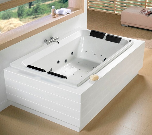 Riho Подголовник для ванны AH 15 Olivia black – фотография-2