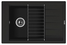 Florentina Мойка гранитная Липси 780Р с крылом антрацит