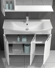 Vigo Мебель для ванной Callao 105, три дверцы – фотография-4