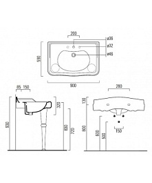 GSI Консоль Gsi Old Antea 12 см (567211) – фотография-3