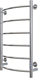 Aringa Полотенцесушитель электрический Берген 80x50 AR03008CH хром – фотография-2