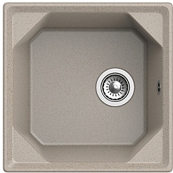 Granfest Мойка кухонная GF-U-500 песочный – фотография-2