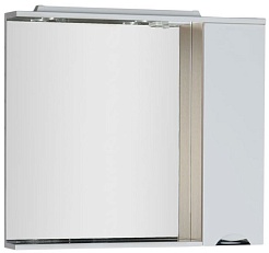 Aquanet Зеркальный шкаф "Гретта 100" светлый дуб (173988) – фотография-1