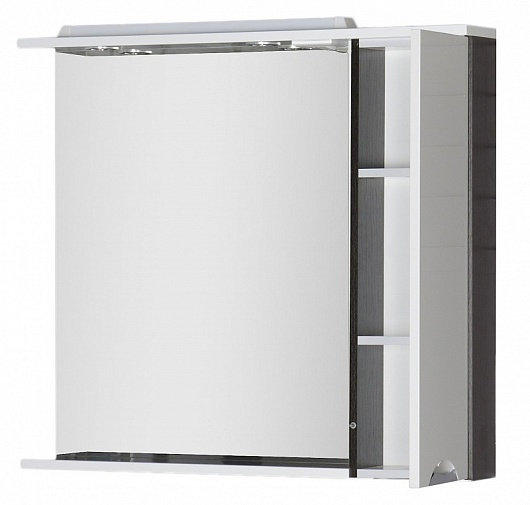 Aquanet Зеркальный шкаф "Гретта 100" венге (173996) – фотография-2