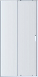 Aquatek Душевая дверь в нишу Ария 120x200 AQ ARI RA 12020CH профиль хром стекло прозрачное – фотография-1