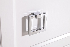 ASB-Woodline Тумба с раковиной Рома 80П белая – фотография-5