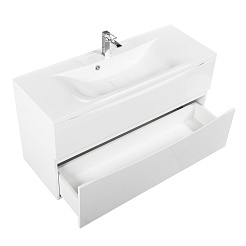 BelBagno Тумба под раковину Marino-H60 120 подвесная Bianco Lucido – фотография-4