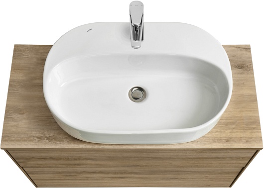 Акватон Тумба под раковину Либерти 100 дуб эльвезия – картинка-9