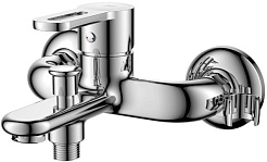 D&K Смеситель "Paulinus Rhein DA1353201" для ванны – фотография-1