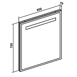 Runo Мебель для ванной Верона 65 – фотография-8