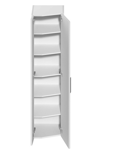  Пенал для ванной Forte белый – картинка-5